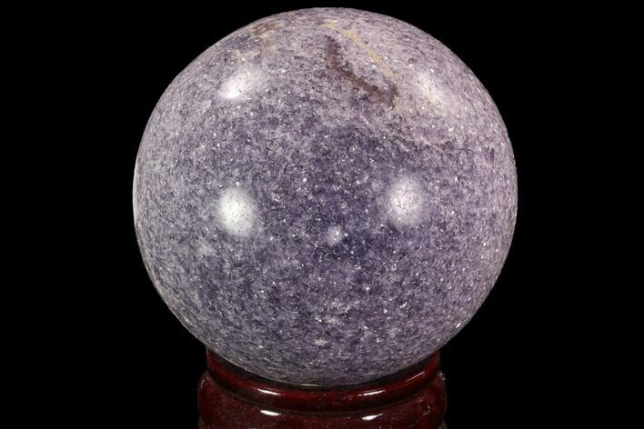 Sparkly, Purple Lepidolite Sphere - Madagascar #94074